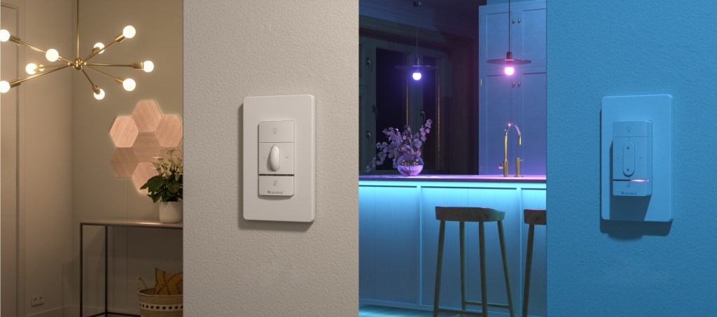 Nanoleaf's new Sense+ smart light switches