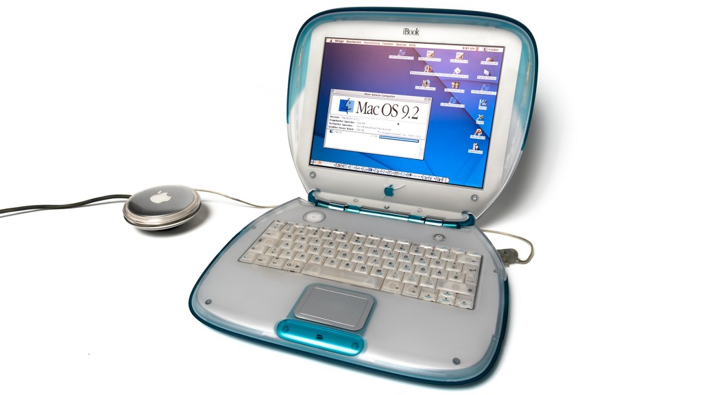 Apple iBook G3 running Mac OS 9.2.2/ Credit: Felix Winkelnkemper, Creative Commons Attribution-Share Alike 4.0 International licence.