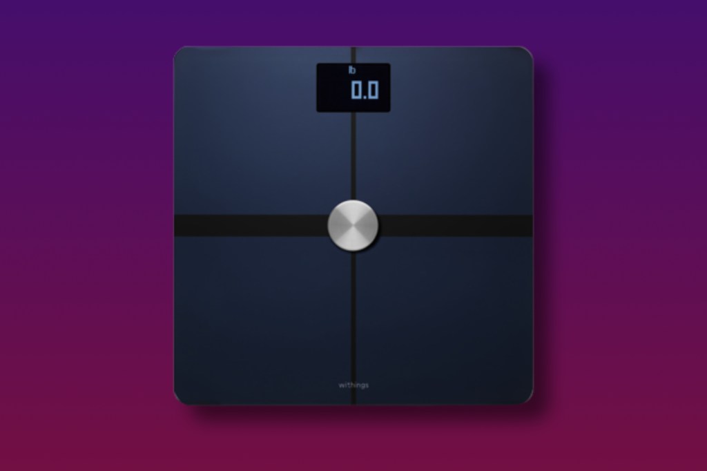 Close-up of Withings Body+ scale