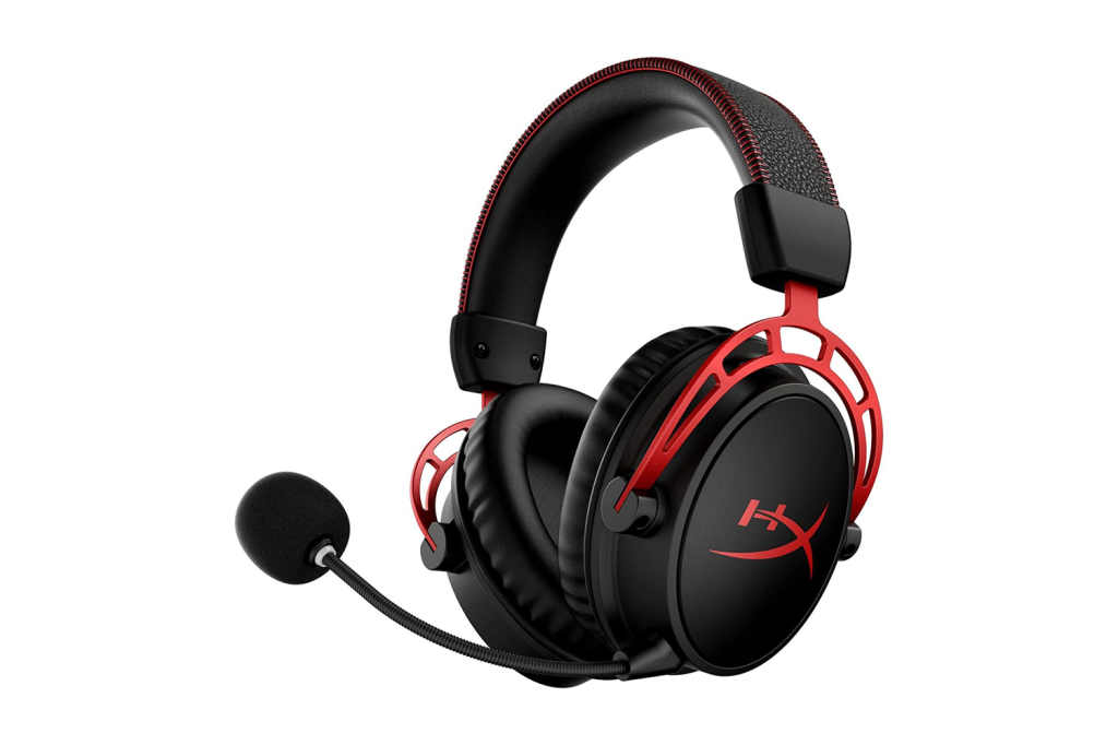 HyperX Cloud Alpha Wireless on white background