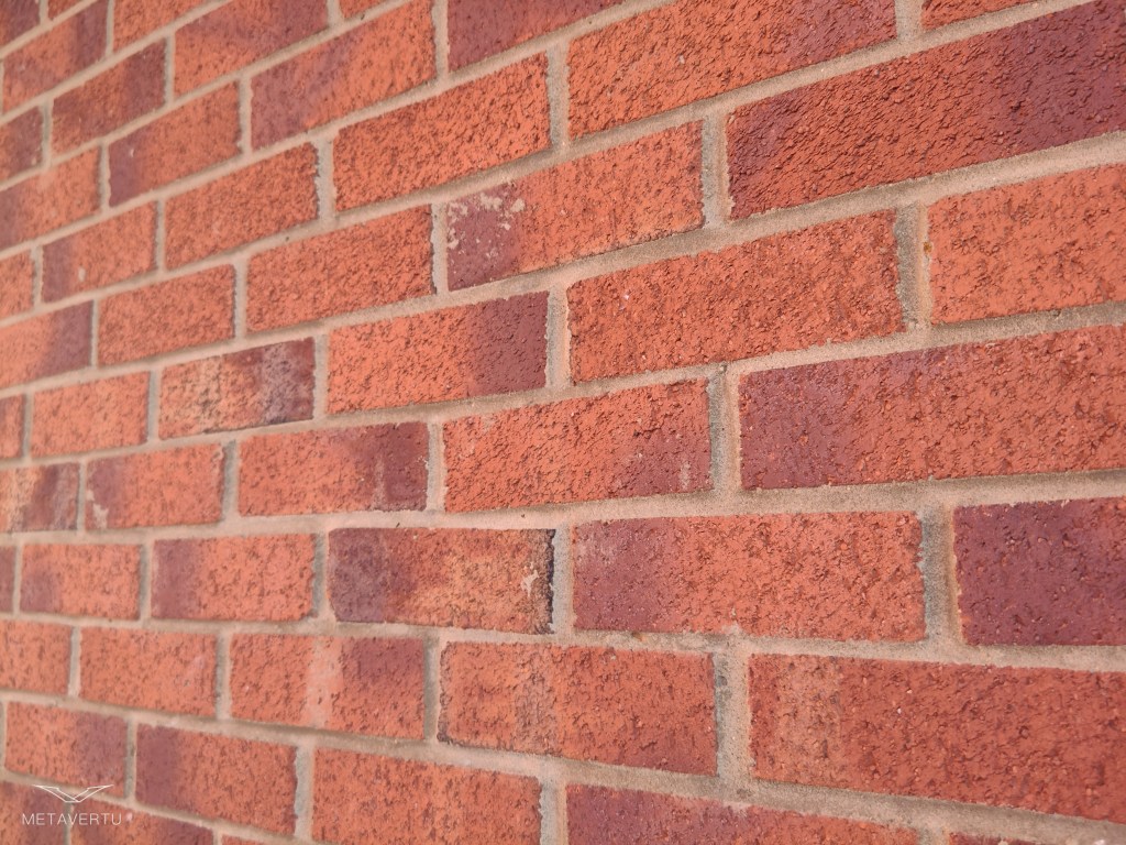 Regular shot of brick wall