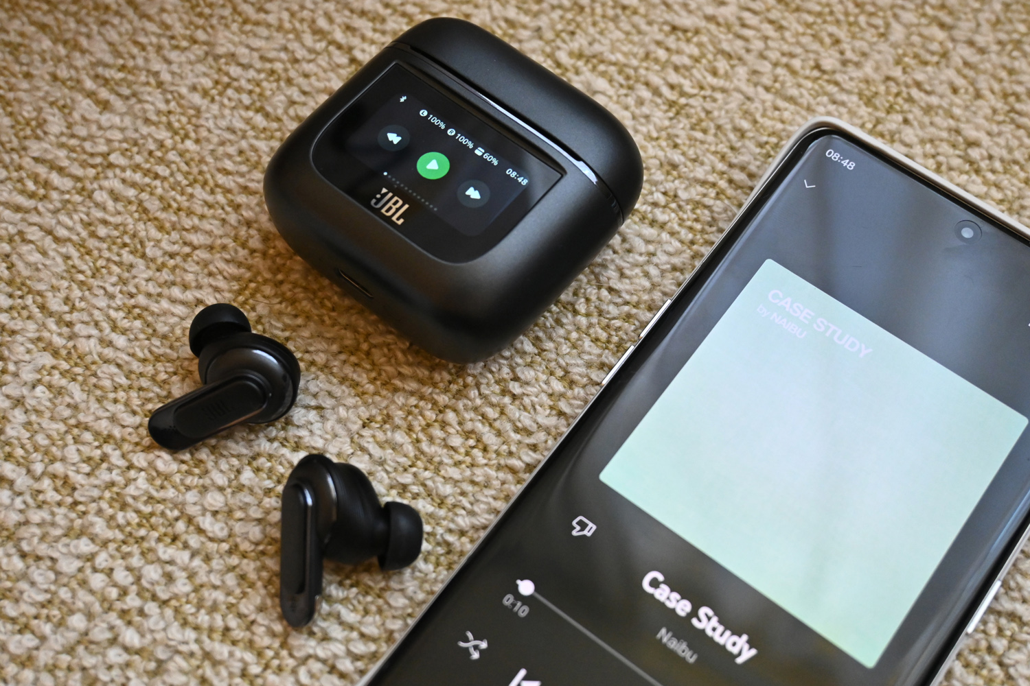 JBL Tour Pro 2 review music playback