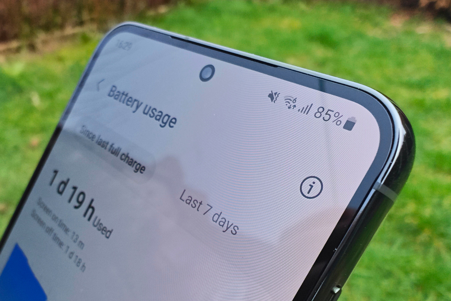 Samsung Galaxy S23 Plus battery stats