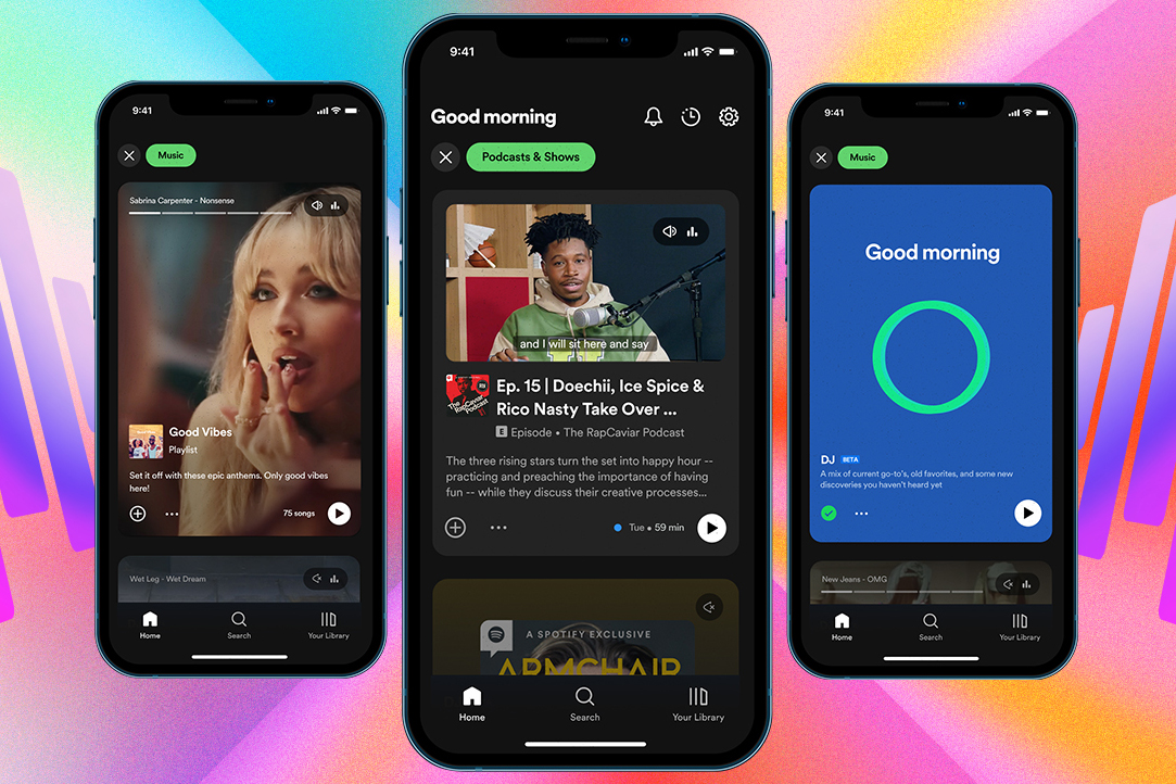 Spotify 2023 refresh podcasts