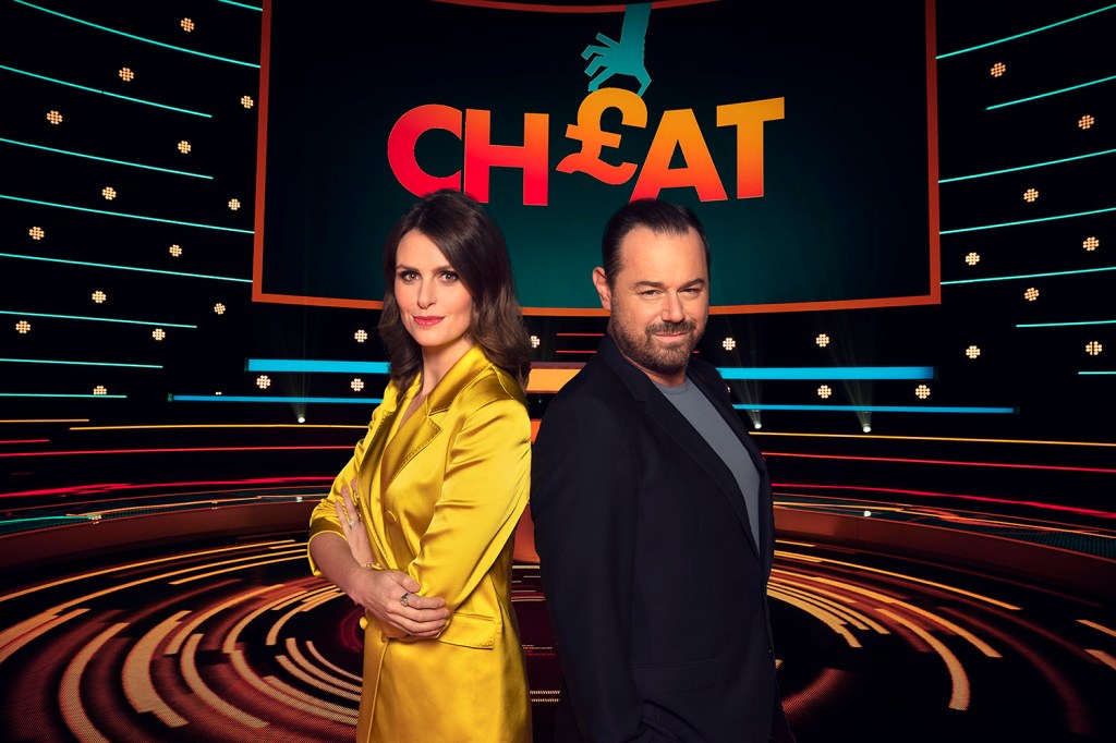 Ellie Taylor and Danny Dyer present Netflix's gameshow Cheat