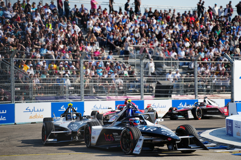 Jaguar Formula E team in Berlin