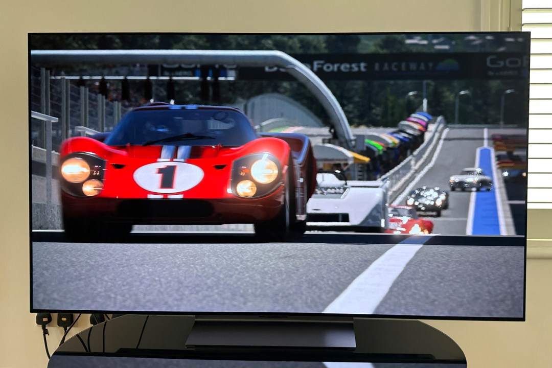 LG OLED65C3 review Gran Turismo