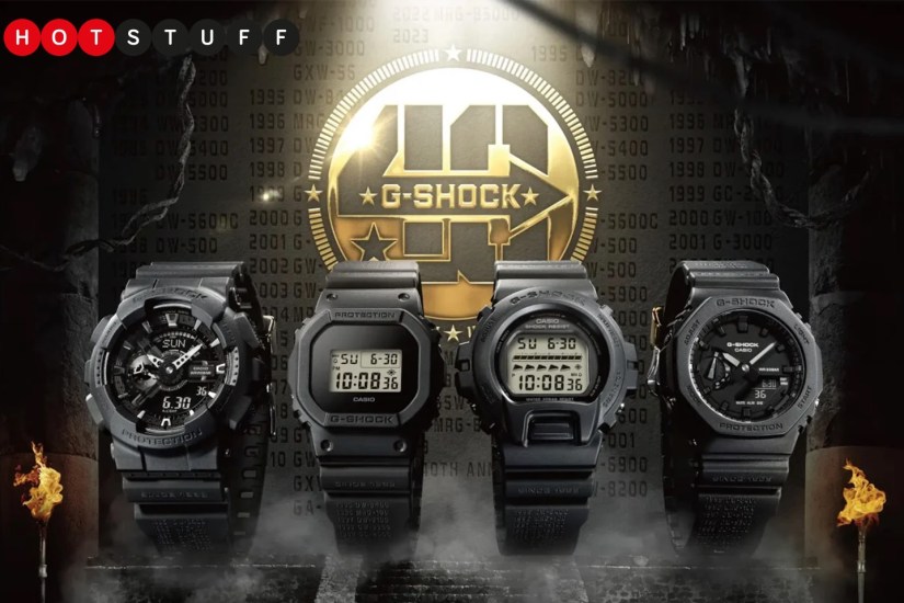 G-Shock’s Remaster Black series arrives ahead of 40th anniversary