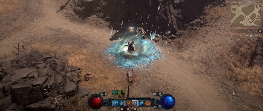 Diablo IV review ice storm