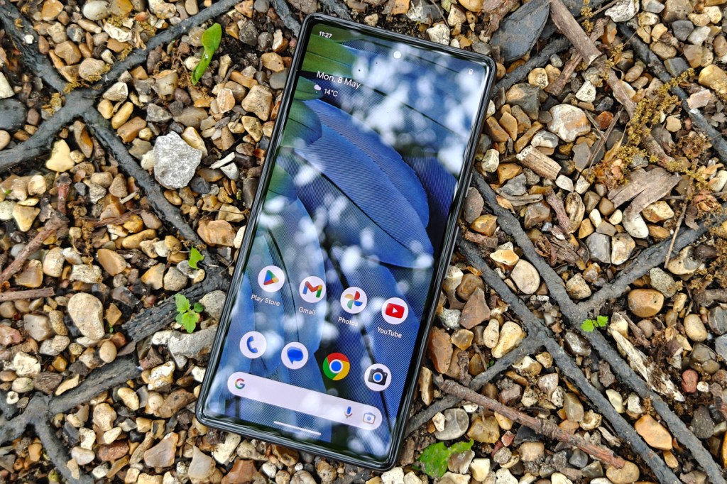 Google Pixel 7a review front