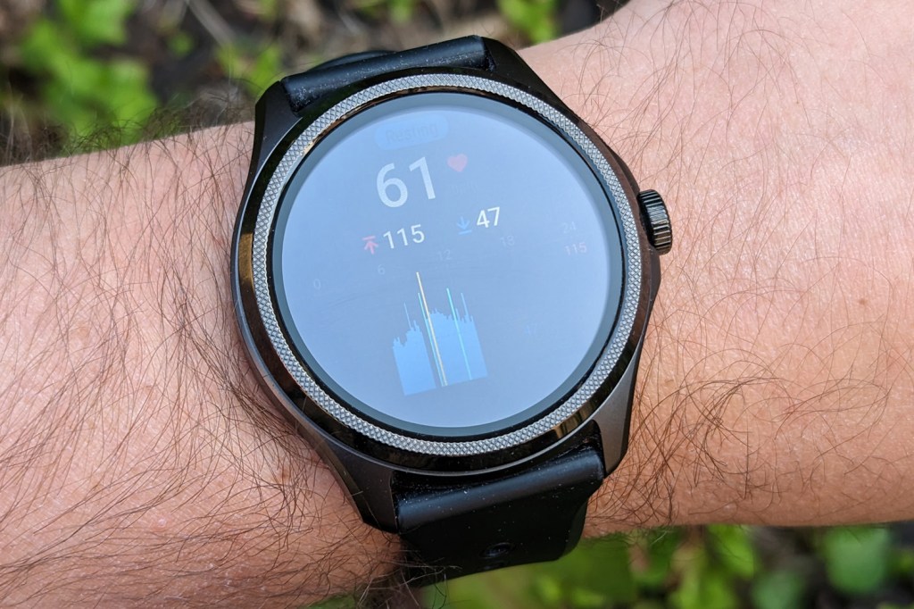 Mobvoi Ticwatch Pro 5 heart rate