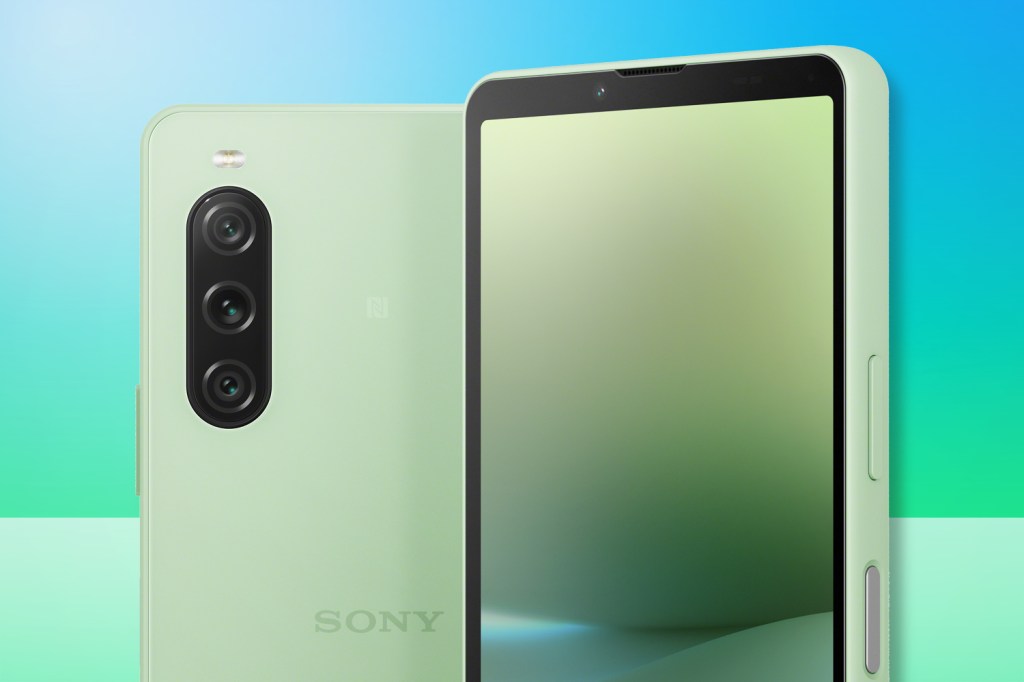 Sony Xperia 10 V green colour