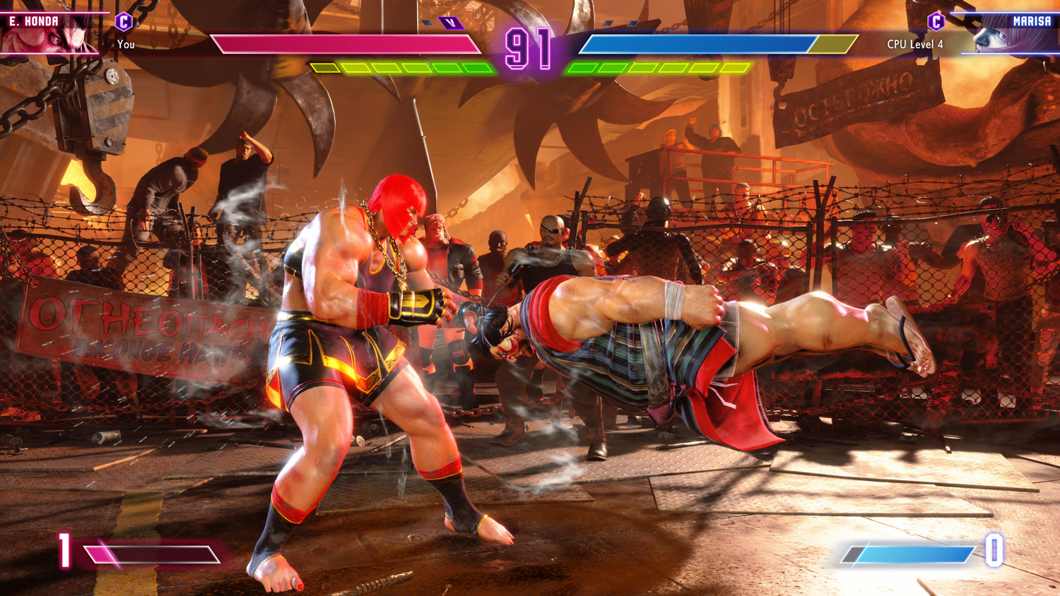 Street Fighter 6 flying headbutt