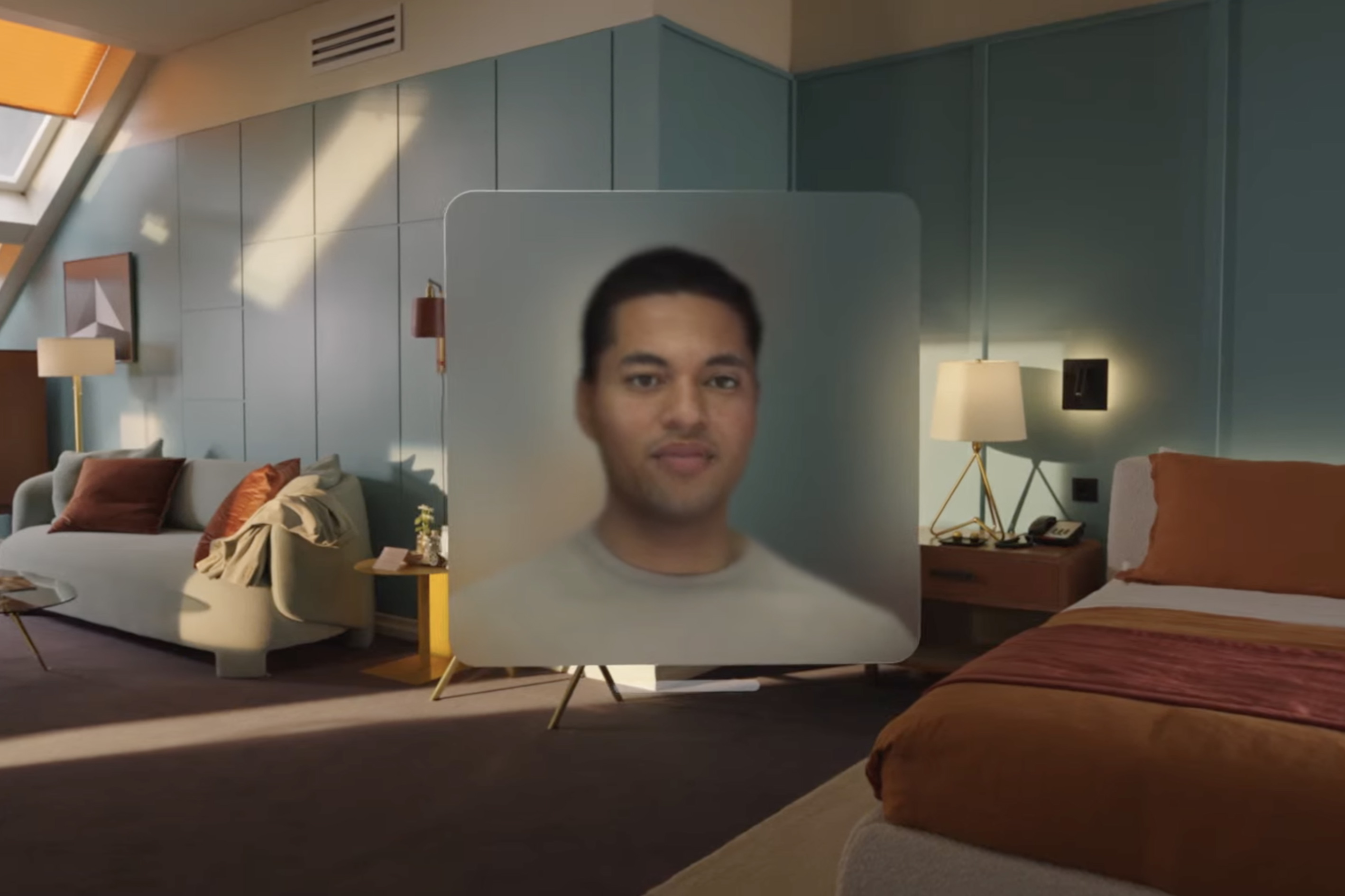 Apple Vision Pro Facetime avatar