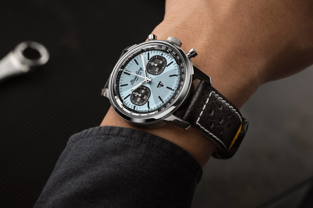 Breitling Top Time B01 Triumph on a wrist