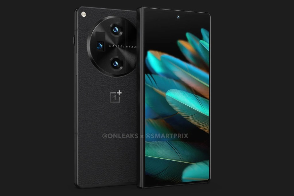 OnePlus Open render via Onleaks and Smarprix copy