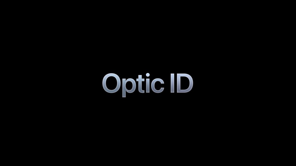 Optic ID logo from WWDC keynote