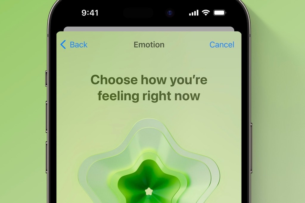 iOS 17 mental health tool