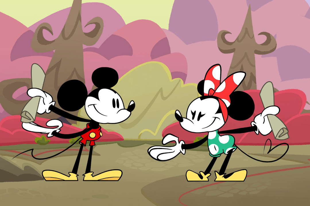 Disney Illusion Island review mickey and minnie