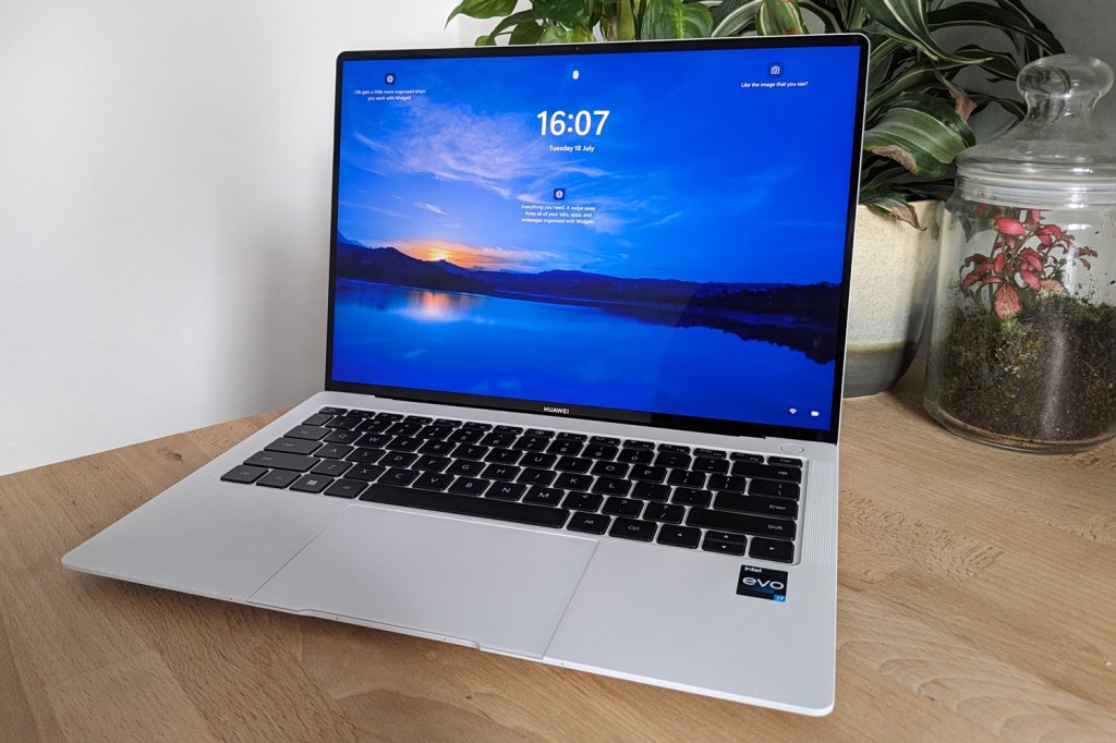 Huawei Matebook X Pro 2023 lockscreen