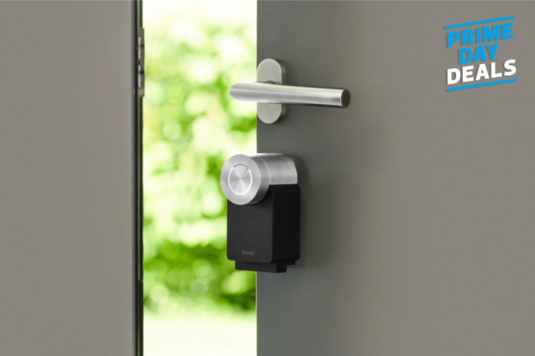 Nuki Smart Lock 3.0 Pro on a door