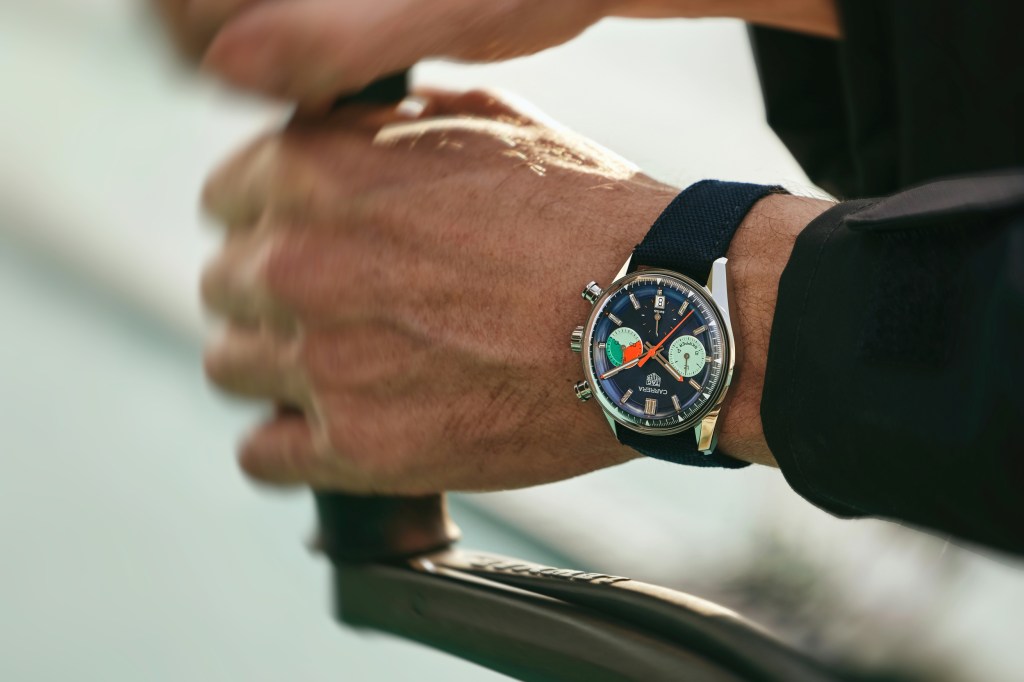 TAG Heuer Carrera Skipper on a man's wrist