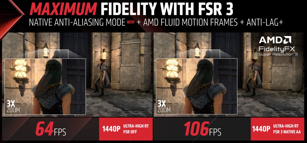 AMD FSR3 performance