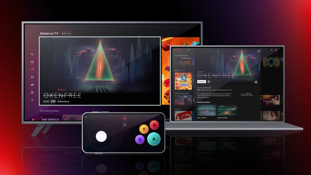 Oxenfree on Netflix cloud gaming service