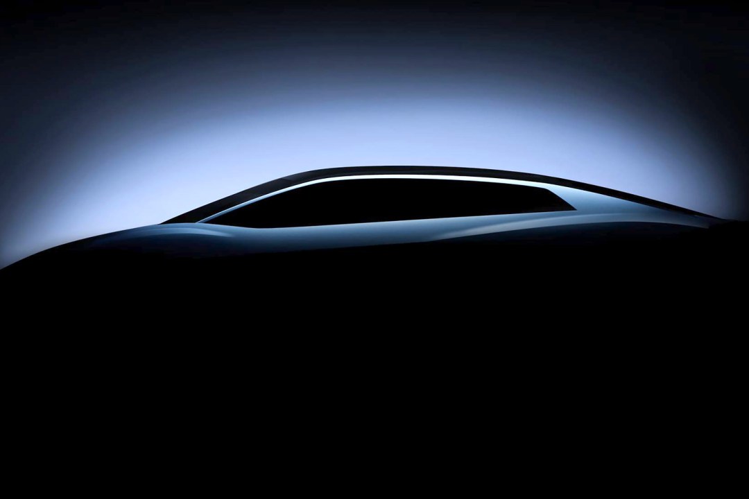 Teaser image of Lamborghini EV