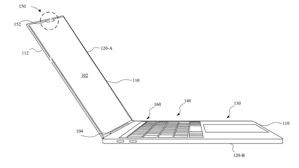 Patent for MacBook Face ID