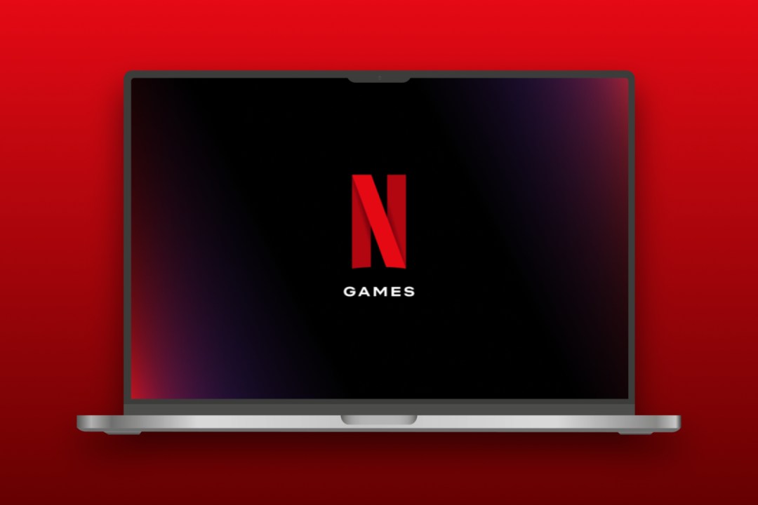 Netflix gaming on laptop