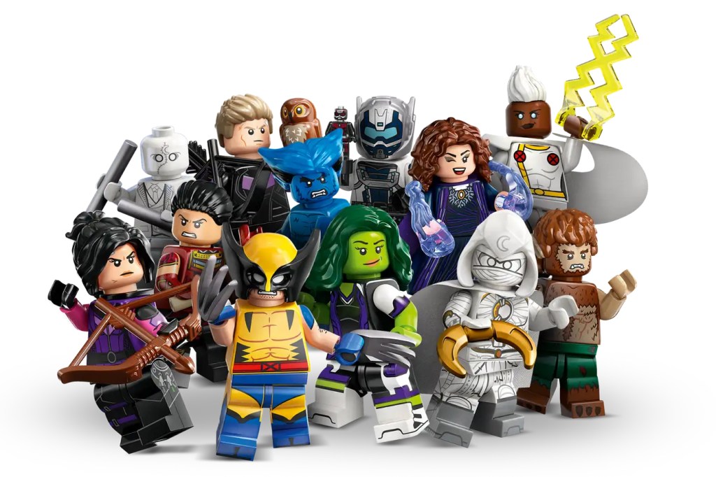 Lego Marvel minifigs
