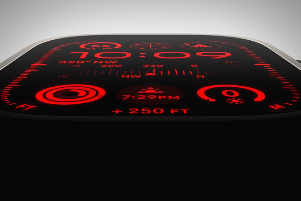 Apple Watch Ultra 2 screen